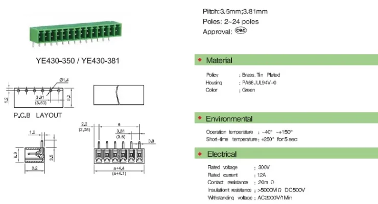 Electronic component for cross-border e-commerce