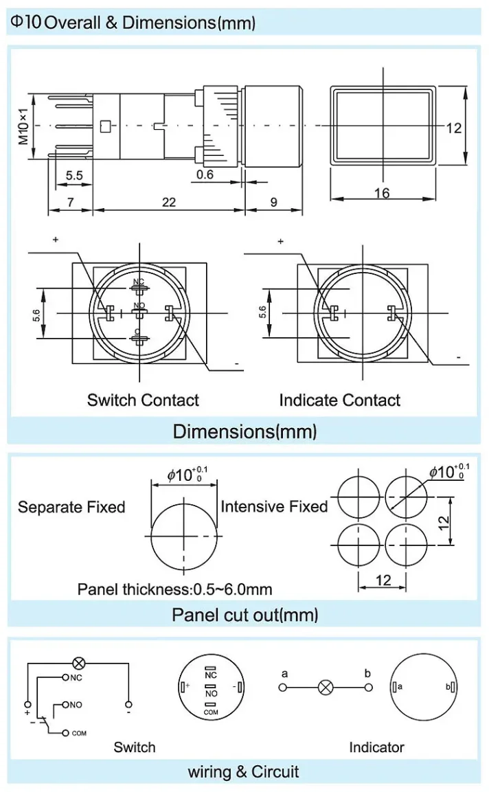 Electronic component detail image