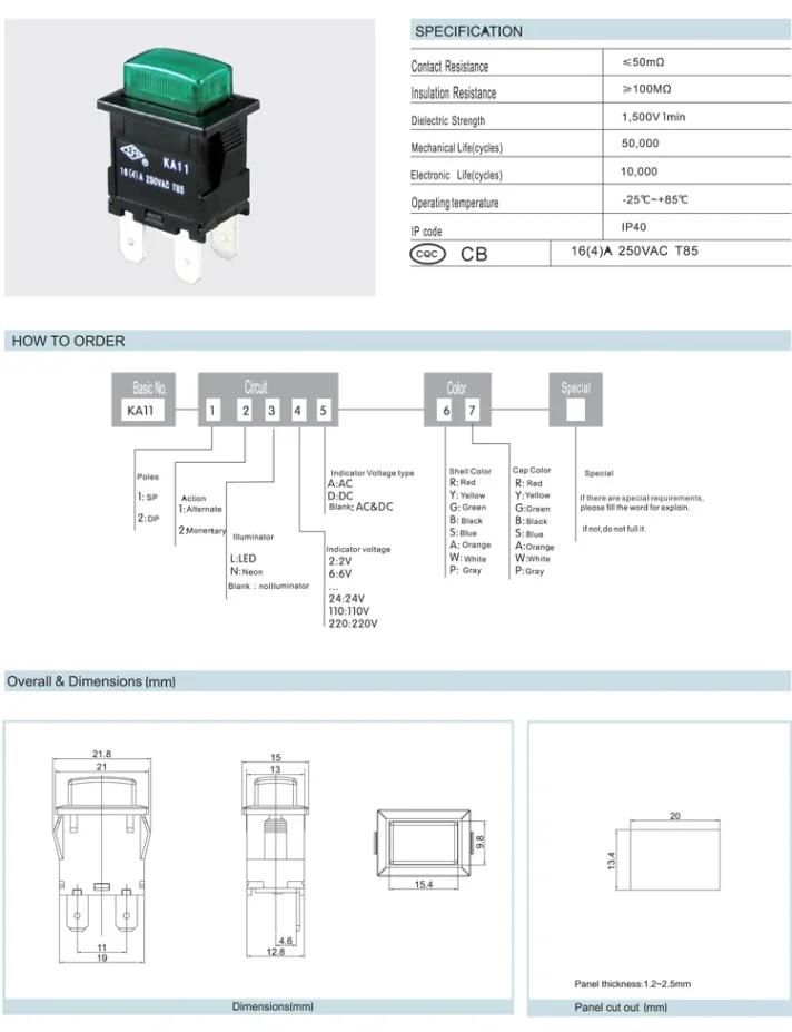 Detail view of electronic component