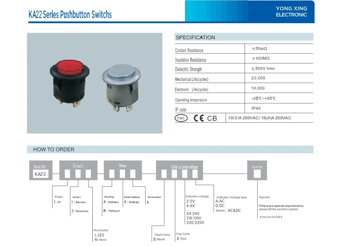 Electronic component for cross-border e-commerce