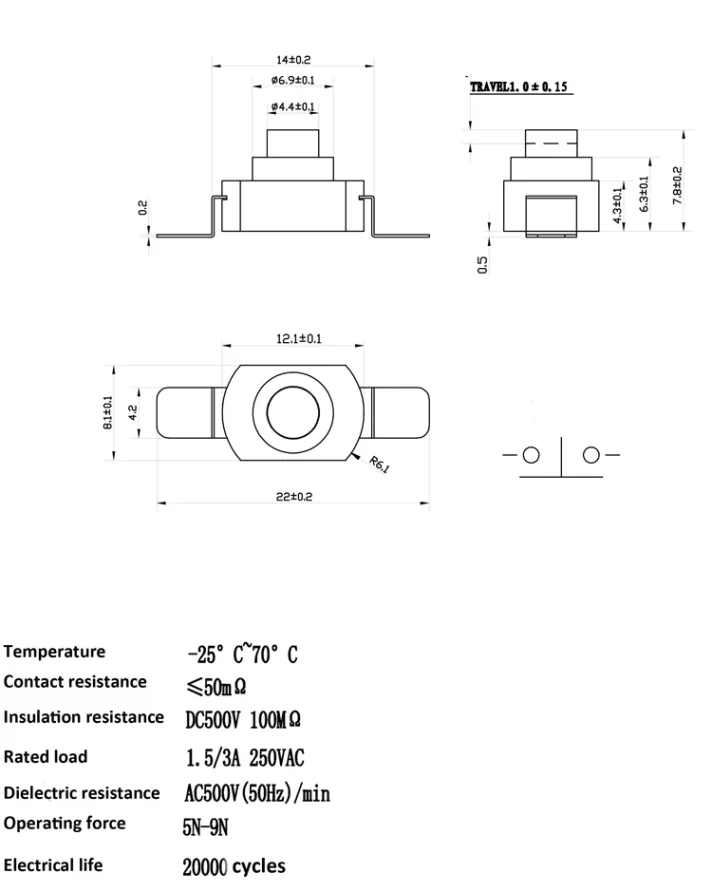 Electronic device for cross-border e-commerce