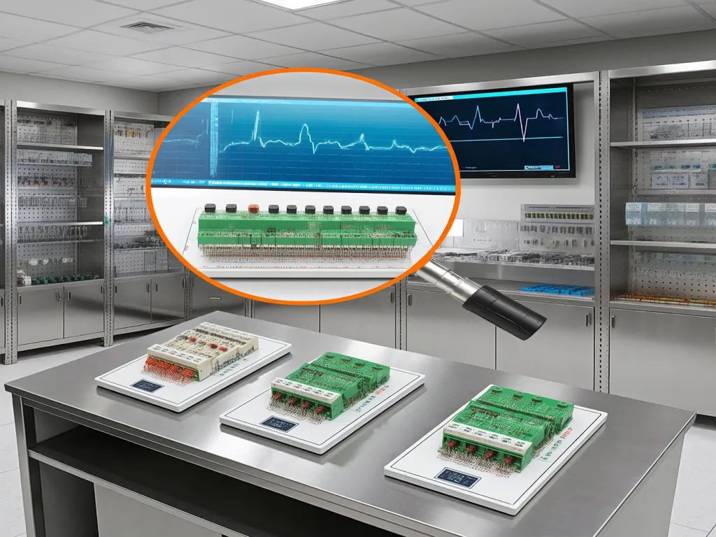 Push button light switch testing in a laboratory setting