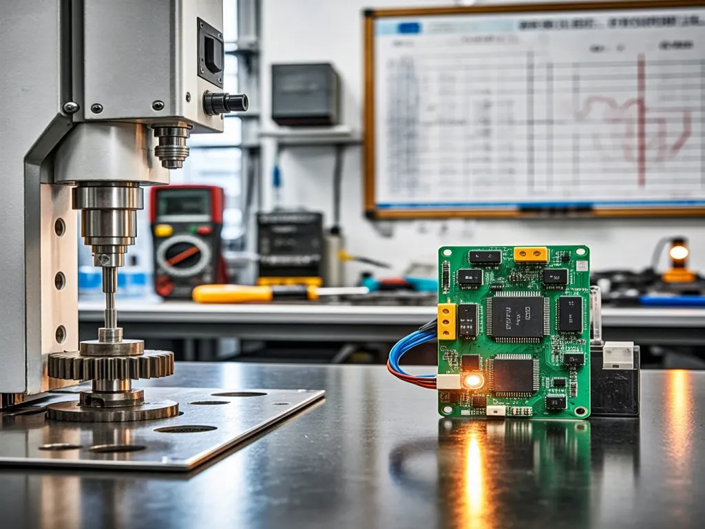 Manufacturing 3 position switch rotary on a machine