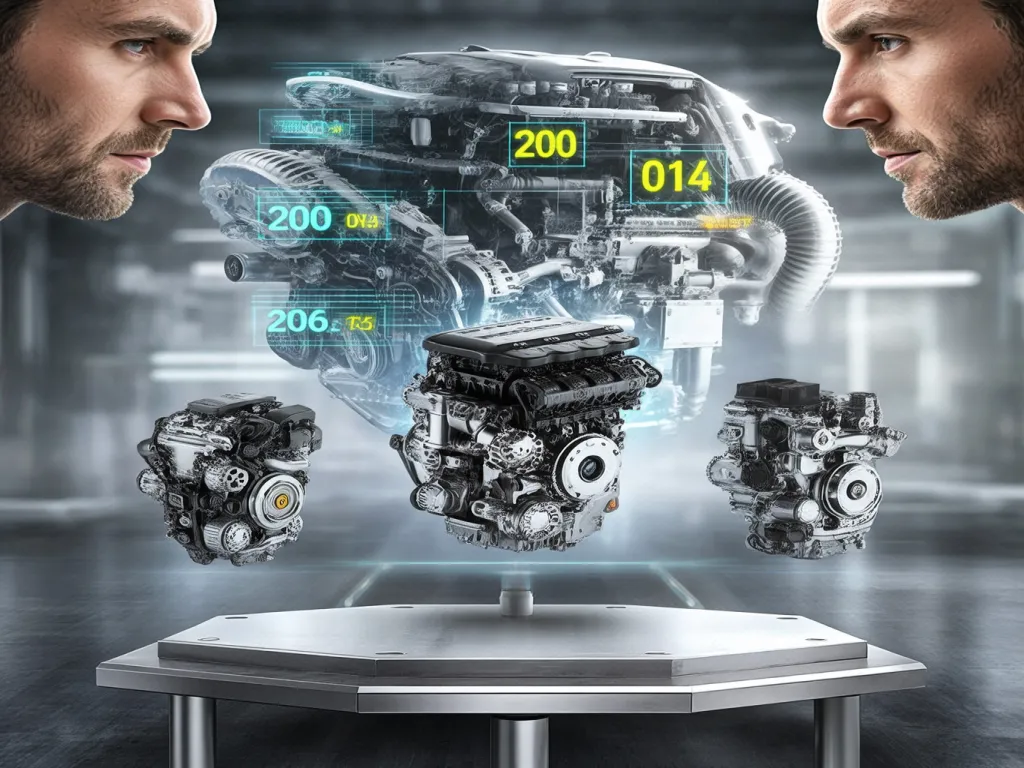 Engine performance analysis with indicator lights