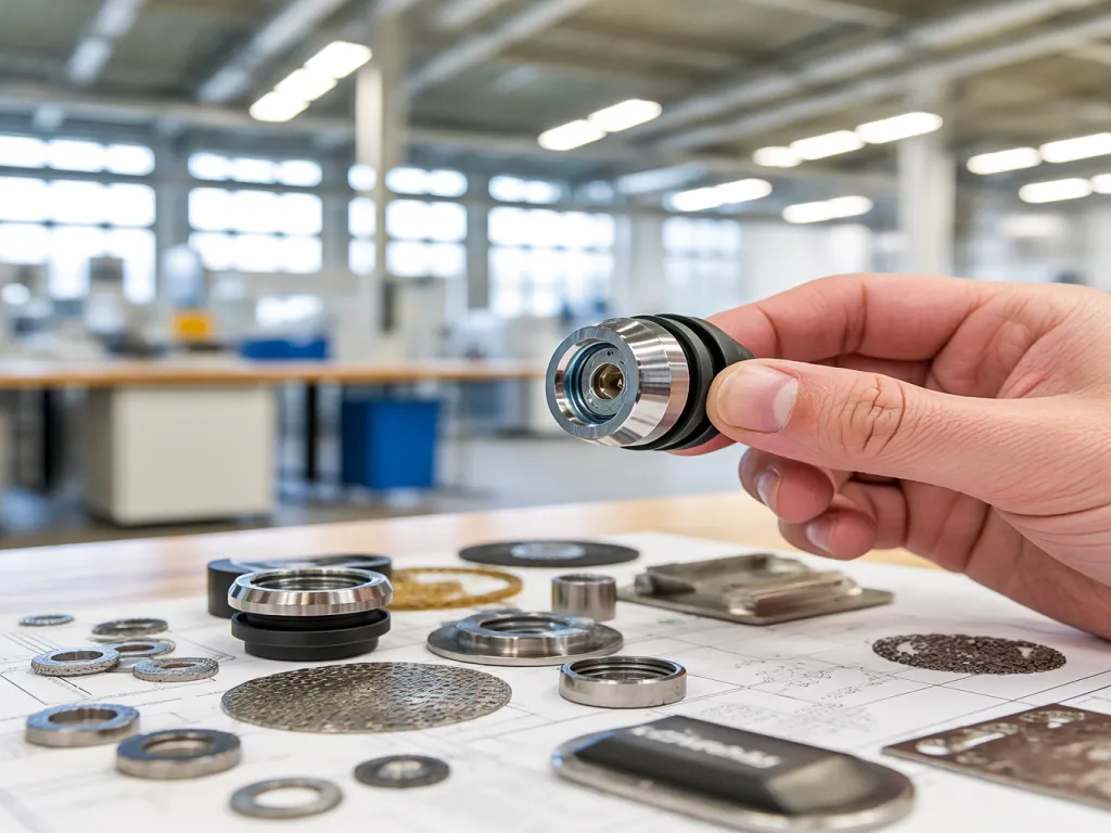 Push button inspection in a factory
